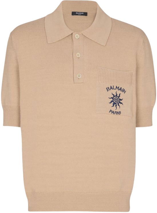 Balmain T-Shirts And Polos Beige