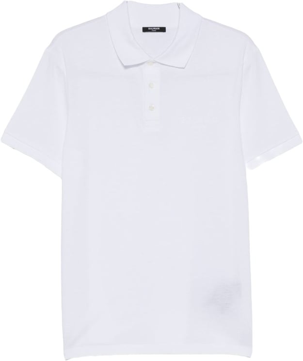 Balmain T-Shirts And Polos Blanc