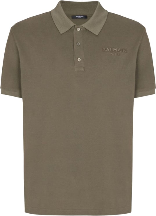 Balmain T-Shirts And Polos Kaki