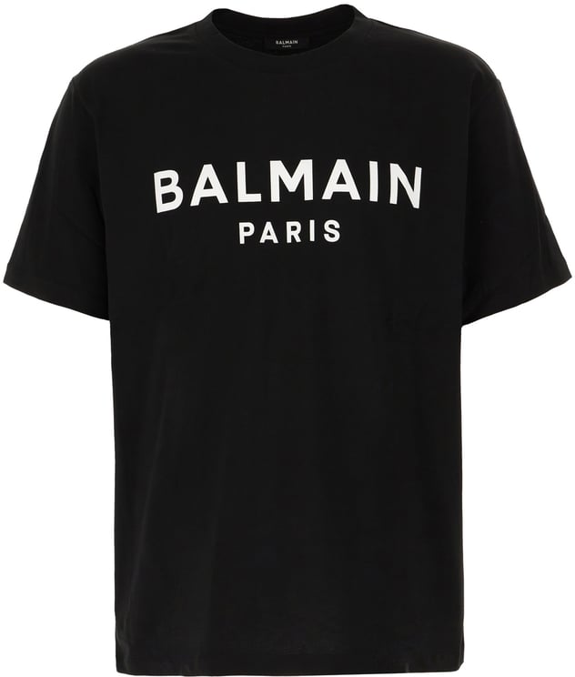 Balmain Balmain Black cotton t-shirt
