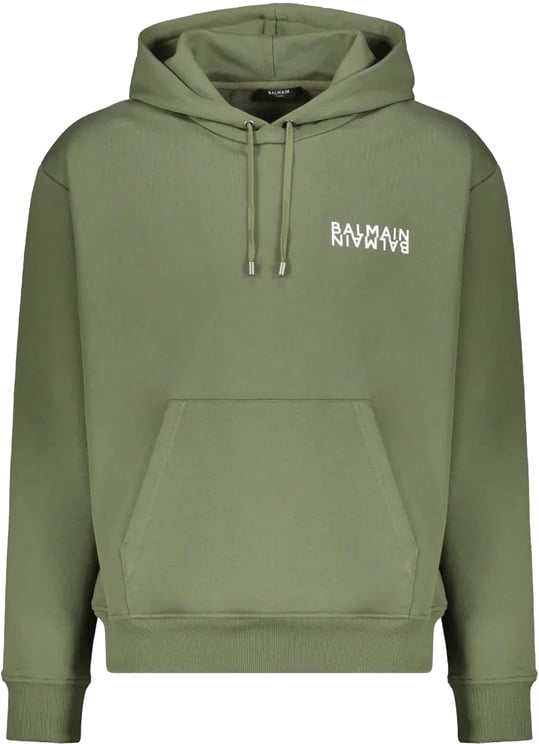 Balmain Balmain Logo Motif Hoodie