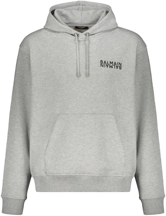 Balmain Balmain Logo Motif Hoodie