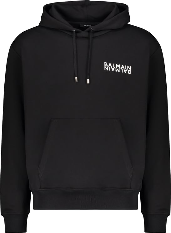 Balmain Black casual and modern hoodie