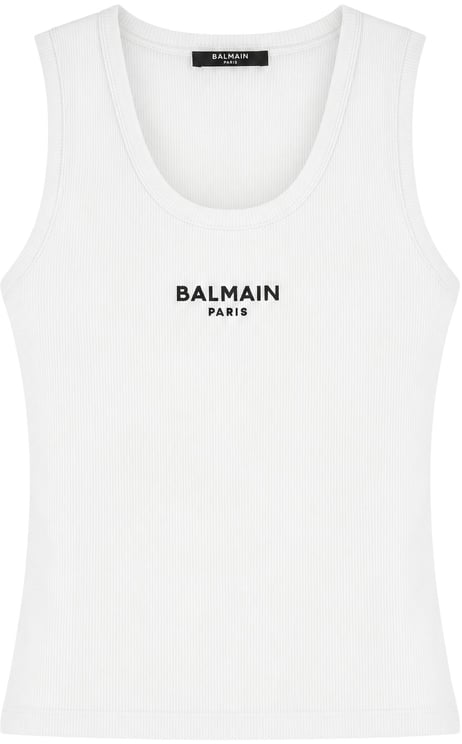 Balmain Balmain White cotton top