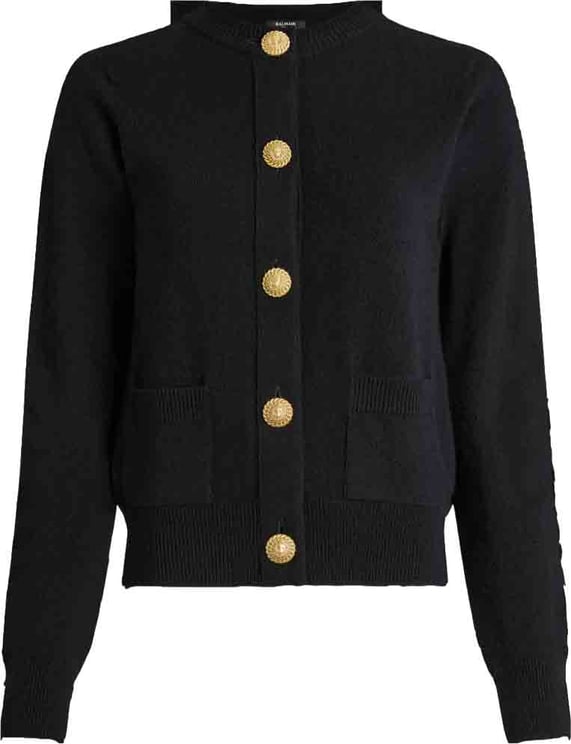 Balmain Sweaters Black