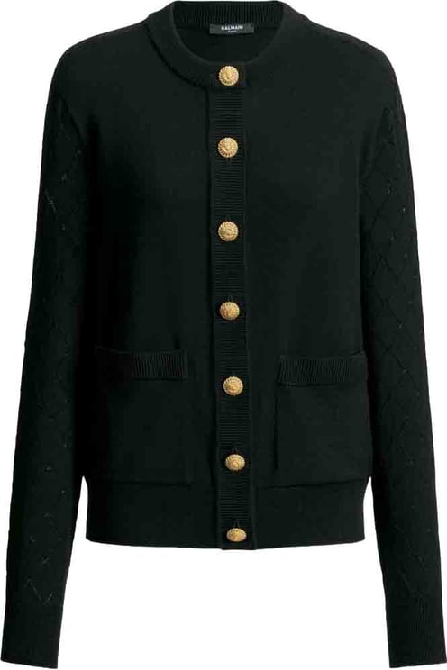 Balmain Sweaters Black