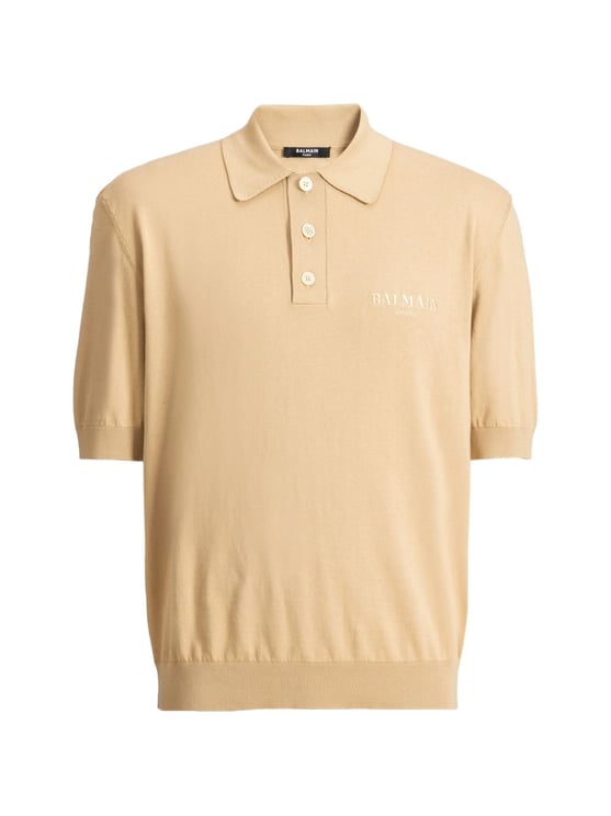 Balmain T-Shirts And Polos Dark Beige