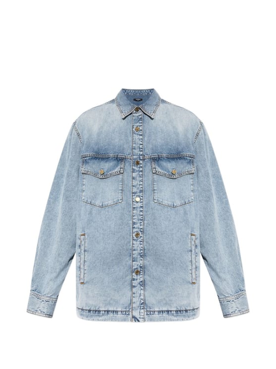 Balmain Shirts Light Blue