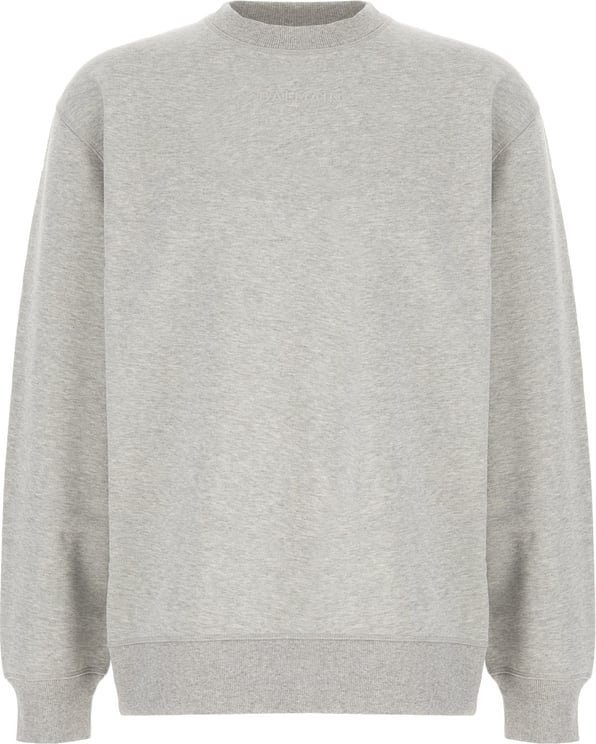 Balmain Balmain Melange grey cotton t-shirt