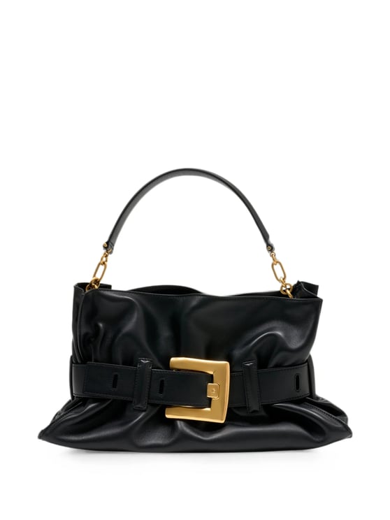 Balmain Evening Purse Bag SM Gathered Clutch