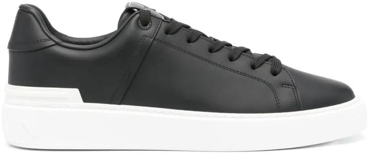 Balmain B Court Logo Low Top Sneakers