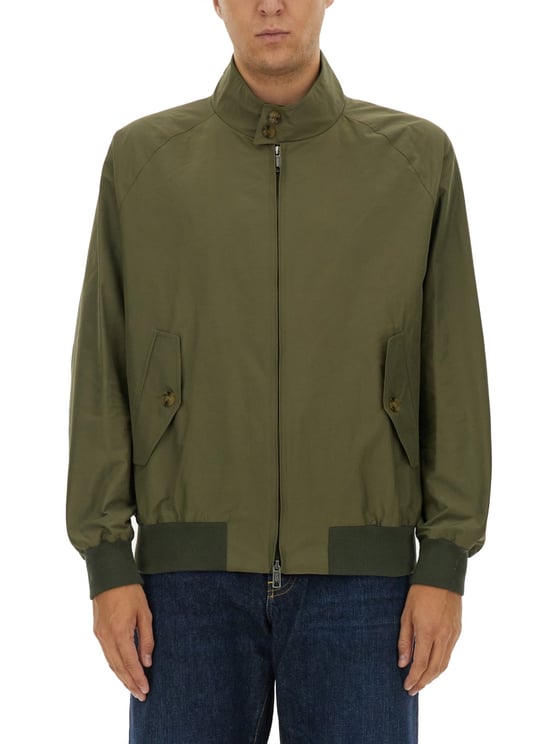 Baracuta Black G9 Harrington Polyester Jacket