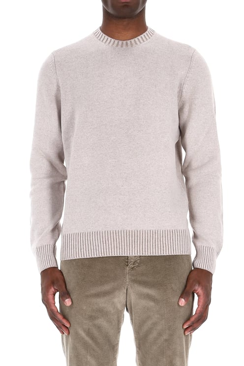 Barba Vanisé Crewneck in Wool-Viscose-Cashmere