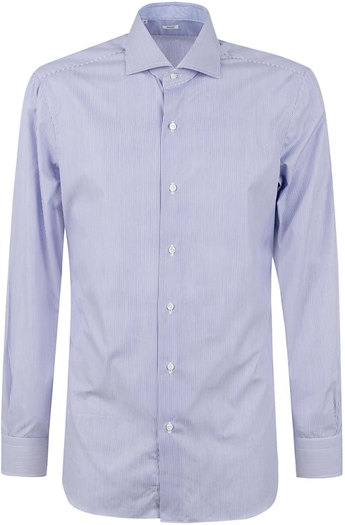 Barba Shirts Bianca Azzurro