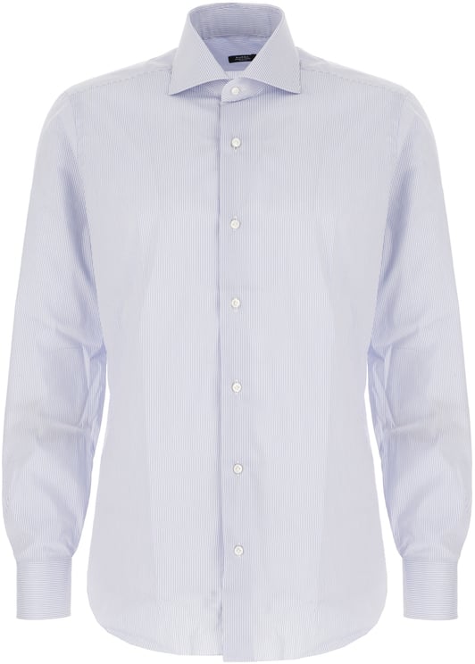 Barba Barba Printed poplin shirt