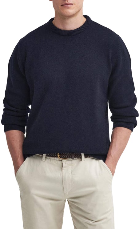 Barbour Sweaters Navy
