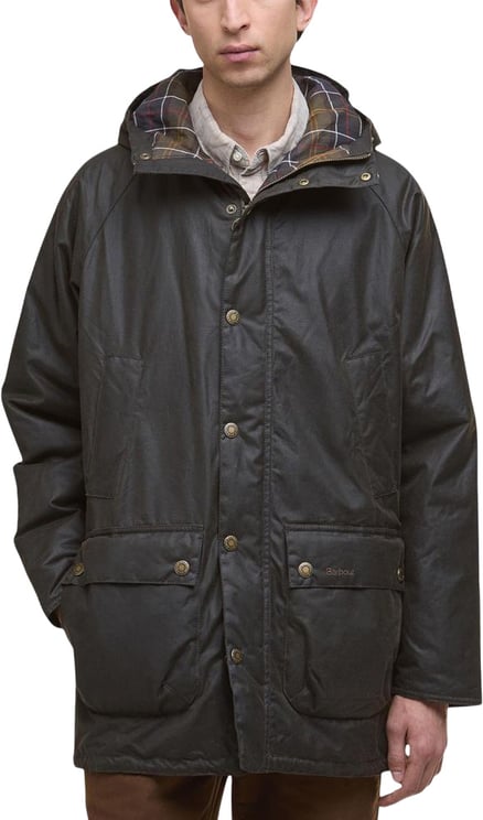 Barbour Barbour Green Cotton Parka