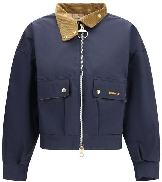 Barbour Barbour Blue Cotton Shell Jacket