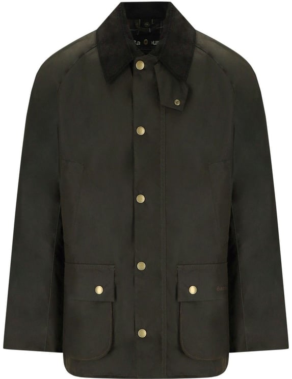 Barbour BARBOUR ASHBY WAX OLIVE JACKET
