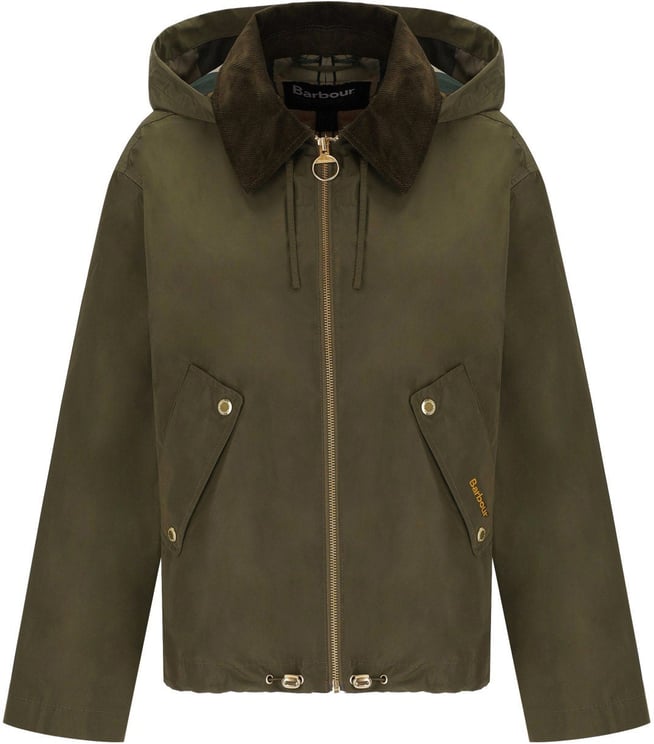 Barbour BARBOUR WEAVER IVY HOODED JACKET