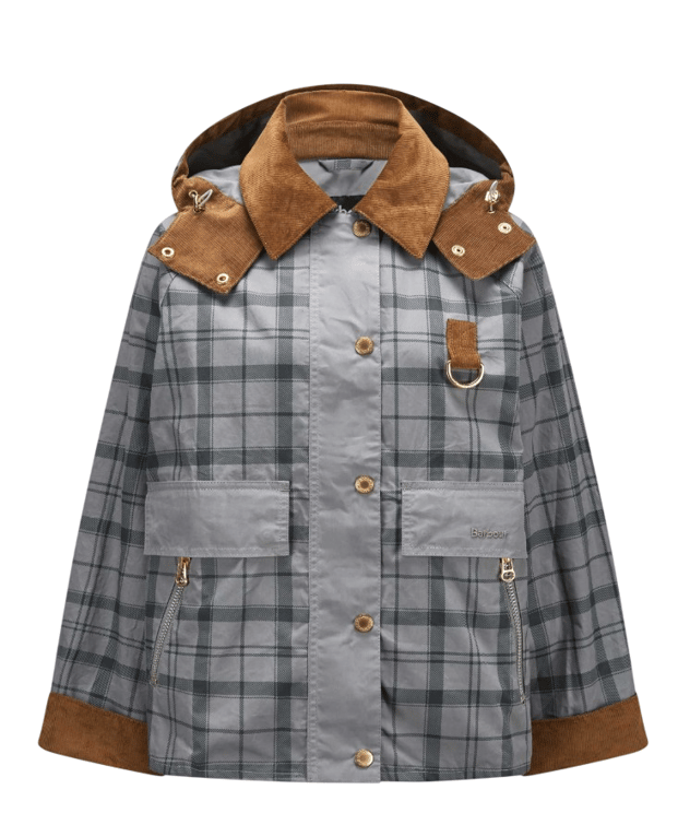Barbour Carnforth Tartan Hooded Casual Jacket