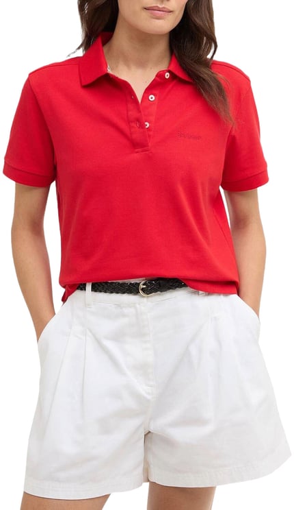 Barbour T-Shirts And Polos Poppy Red