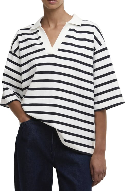 Barbour Barbour - Inez striped top - LML0918 - NY99 Cloud dark navy stripe