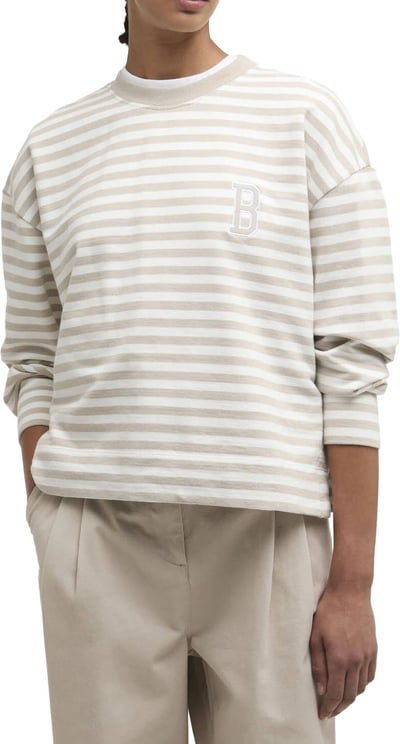 Barbour Barbour - Gabby sweatshirt - LOL0669 - BE72 Mist stripe