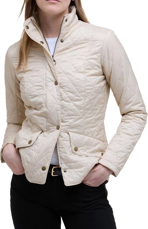 Barbour Barbour - Flyweight cavalry quilted jacket - LQU0228 - ST31 Pearl stone