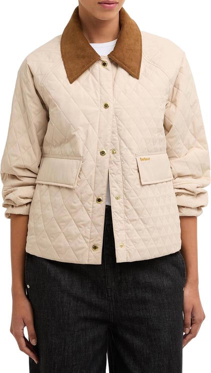 Barbour Barbour - Kirby quilted jacket - LQU1897 - CR11 Jasmine dress