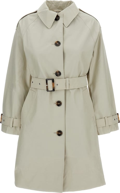 Barbour Maia Beige Showerproof Trench Jacket