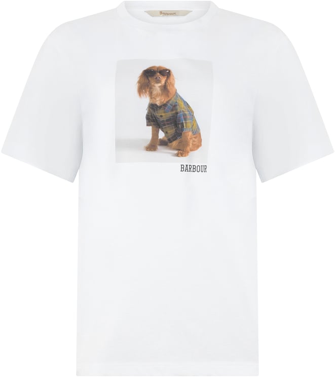Barbour Cotton T-shirt with print