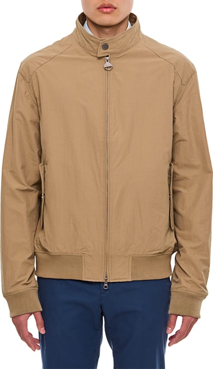 Barbour Rectifier Harrington Outerwear with Buttoned Collar