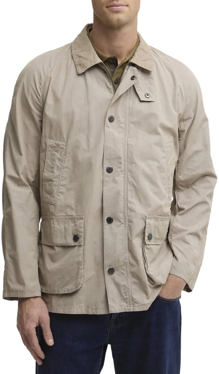 Barbour Heren Ashby Casual Jacket Grijs