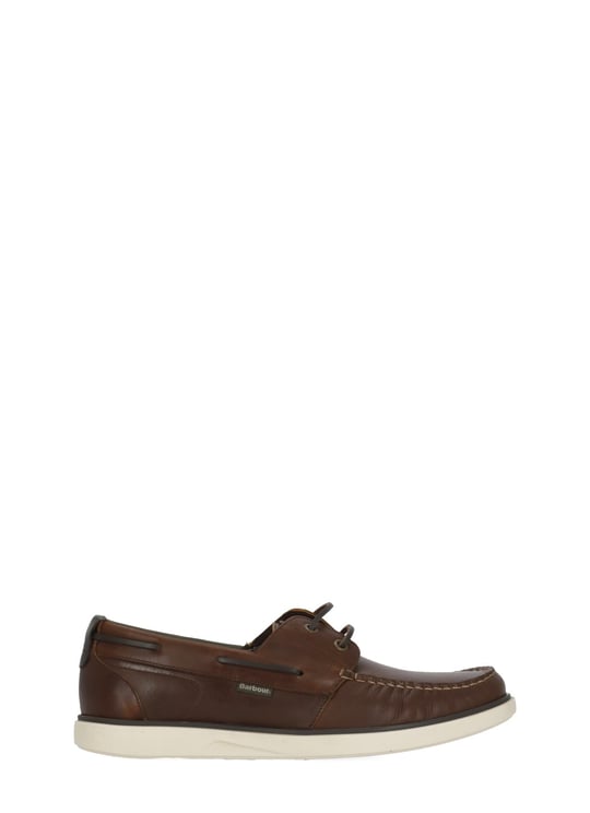 Barbour Brown Rothley Boat Shoes