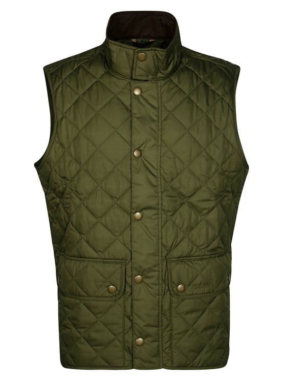 Barbour Diamond Quilted Stand Collar Gilet