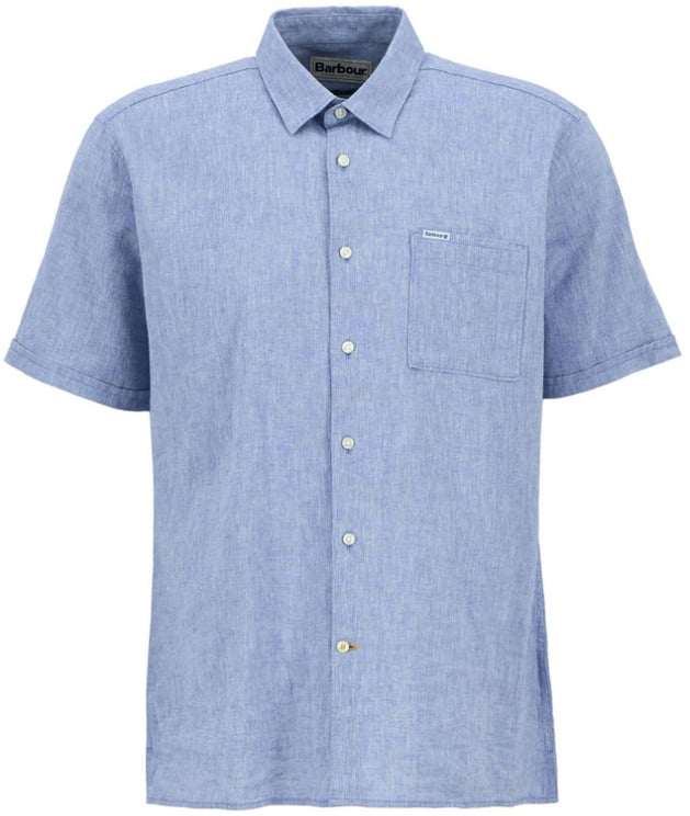 Barbour Shirts Blue
