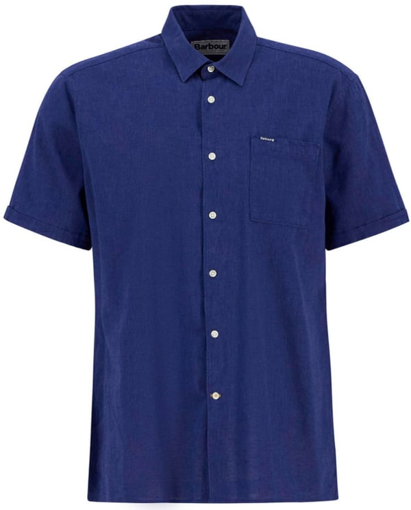 Barbour Shirts Blue