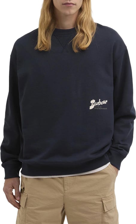 Barbour Barbour - Blythe crewneck - MOL0740 - NY91 Navy