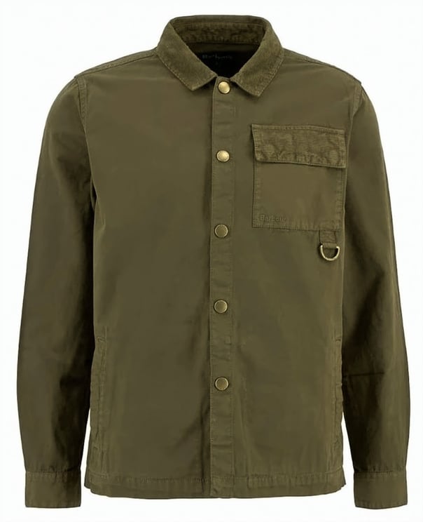 Barbour Finely Ribbed Twill Ripstop Patchwork Jacket