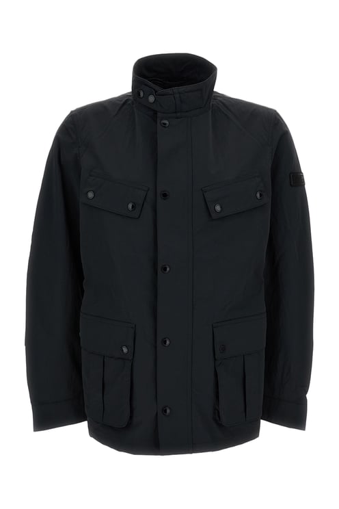 Barbour Modern Duke Black Rain Jacket