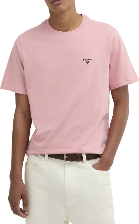 Barbour T-Shirts And Polos Mineral Pink