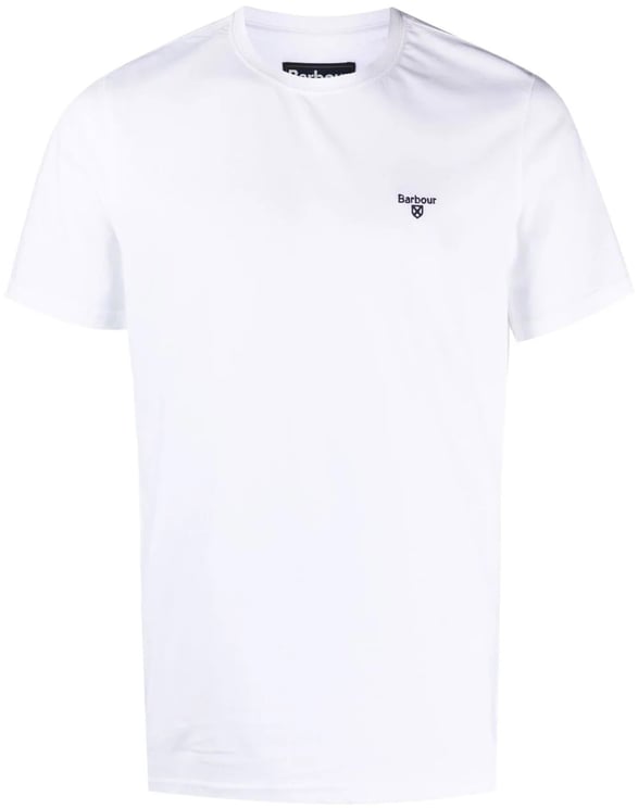 Barbour essential sport tee white