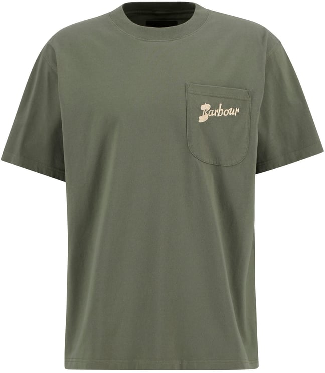 Barbour Barbour - Links os t-shirt - MTS1556 - GN68 Green slate