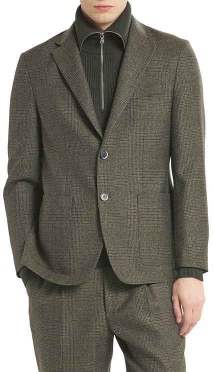 Barena Tailored Grey Wool Jacket