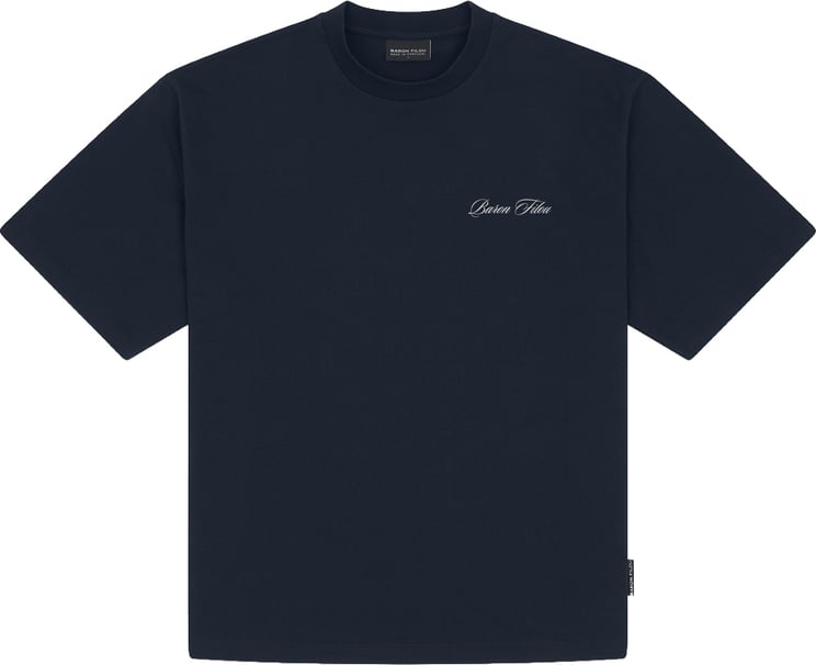 Baron Filou Baron Filou T-Shirt Baron Filou  T-Shirt Filou CXL Navy blue