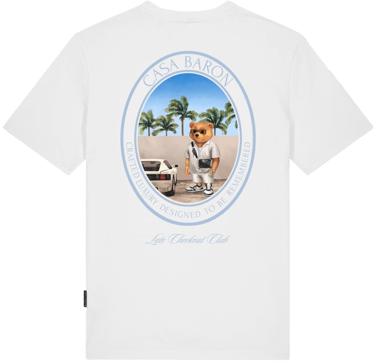 Baron Filou Baron Filou Oval Backprint CLXIX T-Shirt Wit