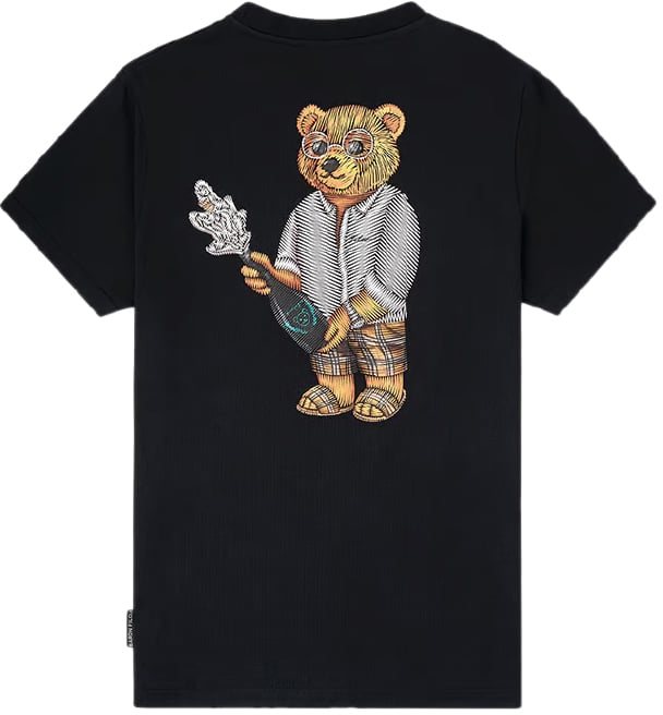 Baron Filou Baron Filou Backprint T-Shirt With Box Design The Champagne Splasher