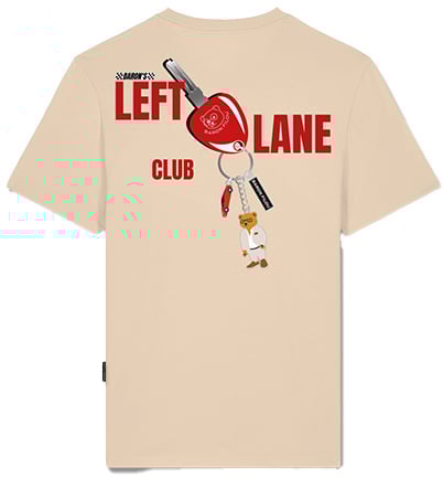 Baron Filou Baron Filou Left Lane Club Backprint T-Shirt