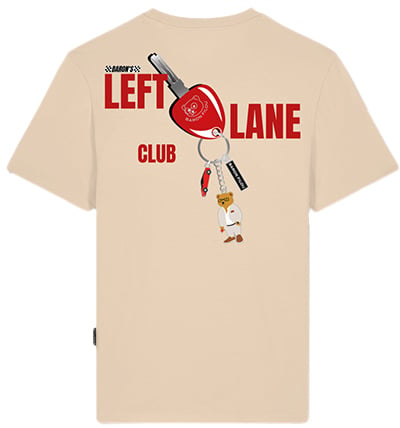 Baron Filou Baron Filou Left Lane Club Backprint T-Shirt